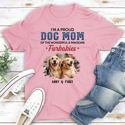 Wonderful And Pawsome - Personalized Custom Unisex T-shirt