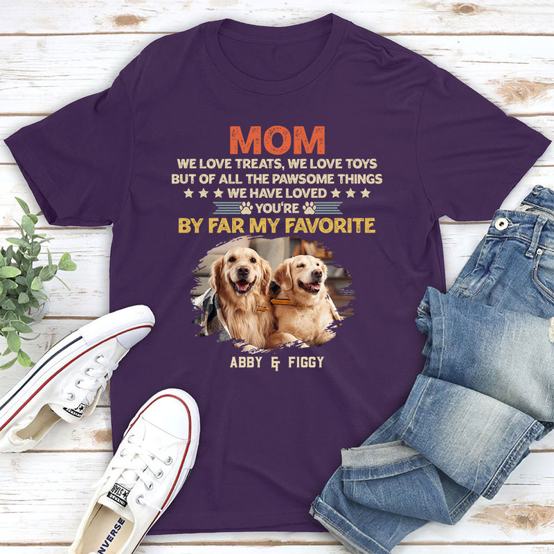 Pawsome Things We Love - Personalized Custom Unisex T-shirt