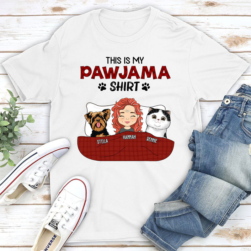 Pajama Shirt - Personalized Custom Premium T-shirt