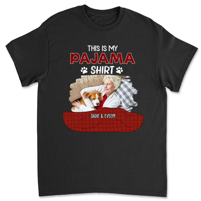 Pajama Shirt Version 3 Photo - Personalized Custom Premium T-shirt