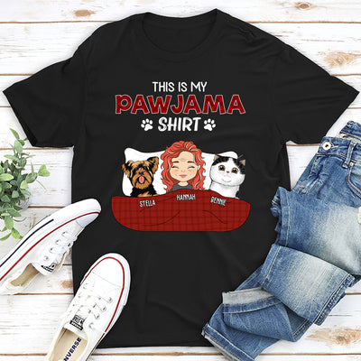 Pajama Shirt Version 2 - Personalized Custom Premium T-shirt