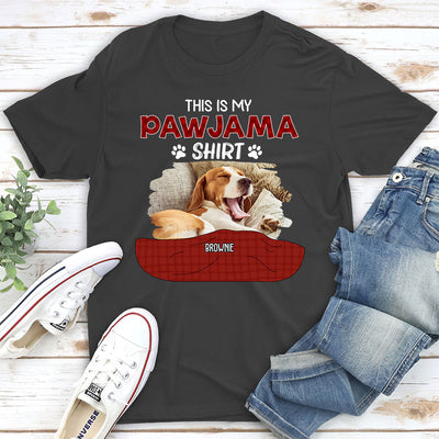 Pajama Shirt Version 3 Photo - Personalized Custom Premium T-shirt