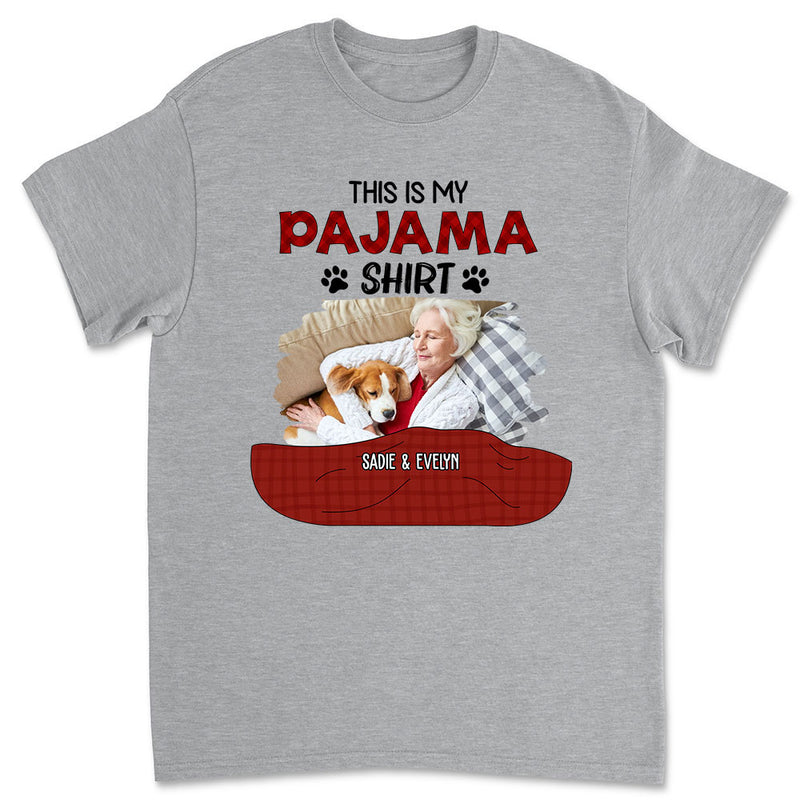 Pajama Shirt Version 3 Photo - Personalized Custom Premium T-shirt