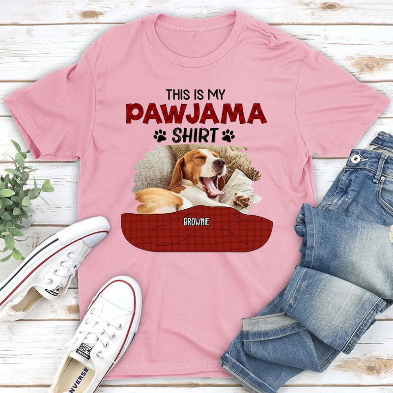 Pajama Shirt Version 3 Photo - Personalized Custom Premium T-shirt