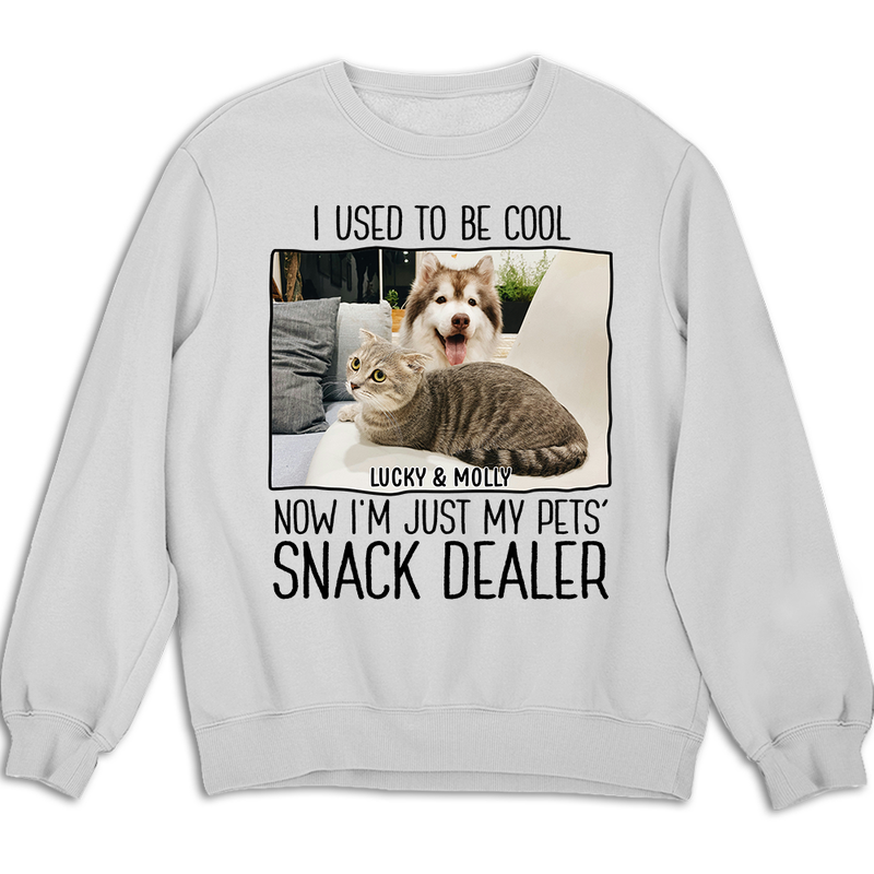 Just A Pet Snack Dealer Photo - Personalized Custom Sweatshirt
