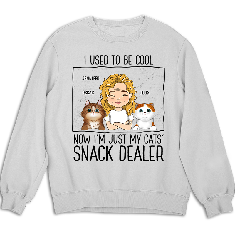 Just A Pet Snack Dealer - Personalized Custom Sweatshirt