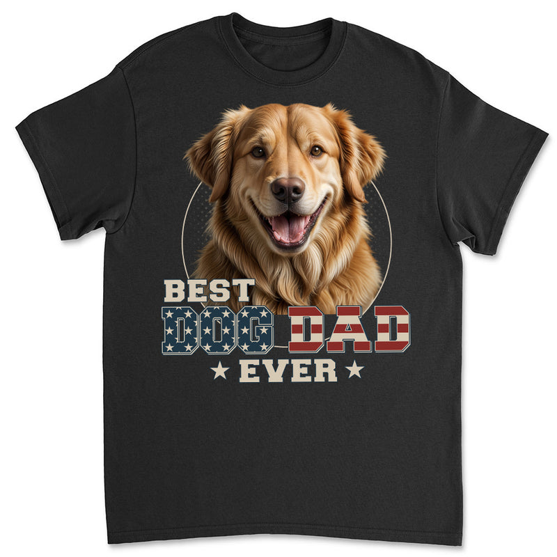 Custom Photo Ultimate Dog Cat Dad - Personalized Custom Unisex T-shirt