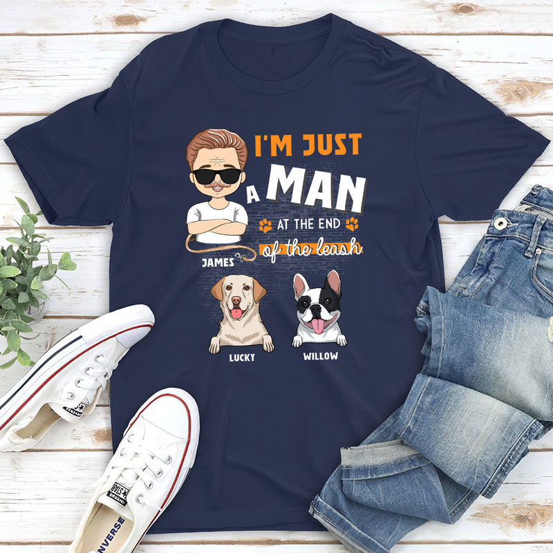 Just A Man - Personalized Custom Premium T-shirt