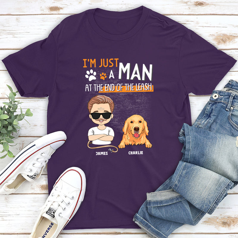 Just A Man - Personalized Custom Unisex T-shirt