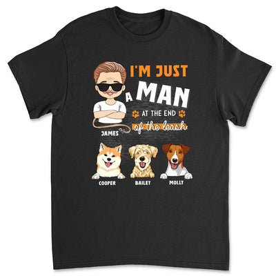 Just A Man - Personalized Custom Unisex T-shirt