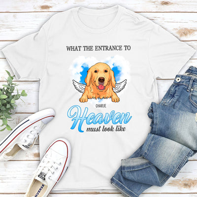 Entrance To Heaven - Personalized Custom Unisex T-shirt