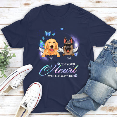 In Your Heart - Personalized Custom Unisex T-shirt