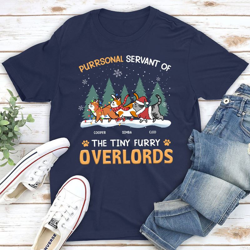 Servant Of Tiny Overlords - Personalized Custom Unisex T-shirt