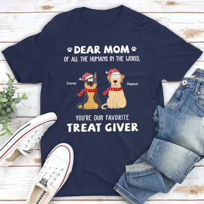 Favorite Treat Giver - Personalized Custom Unisex T-shirt