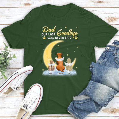 Mom Our Last Goodbye - Personalized Custom Unisex T-shirt