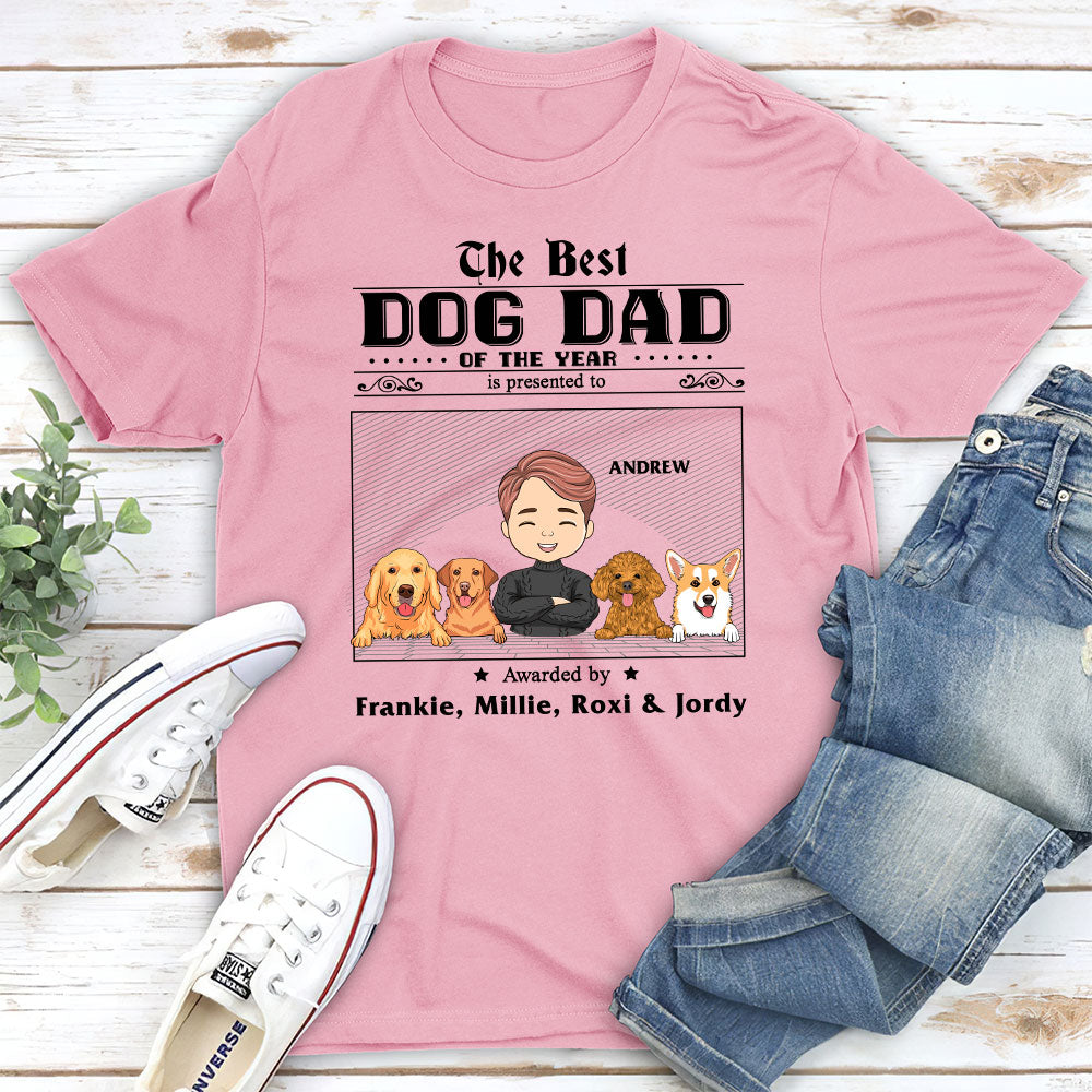 Best Of The Year Personalized Pet Lover Custom Unisex T-shirt