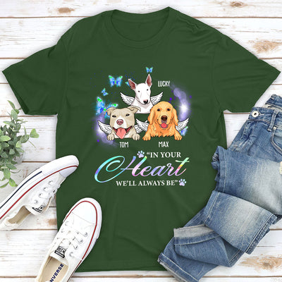 In Your Heart - Personalized Custom Unisex T-shirt