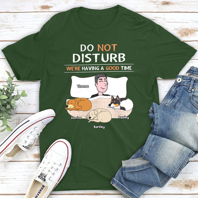 Do Not Disturb - Personalized Custom Unisex T-shirt