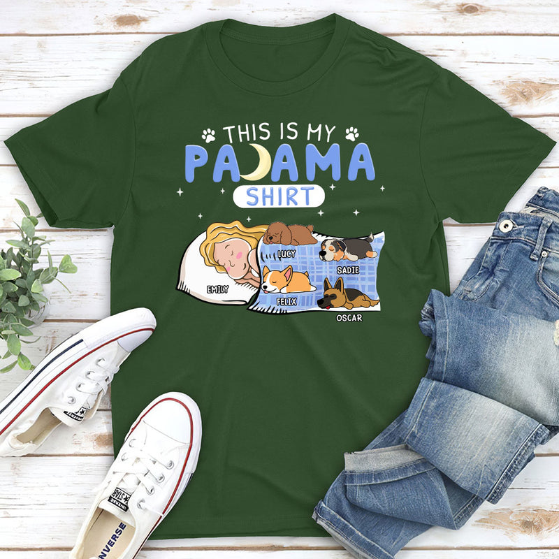 My Pajama For Holiday - Personalized Custom Unisex T-shirt