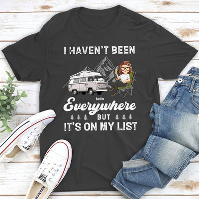 On My List - Personalized Custom Unisex T-shirt