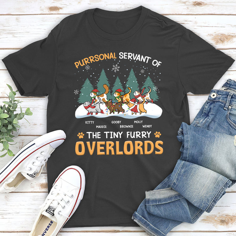 Servant Of Tiny Overlords - Personalized Custom Unisex T-shirt