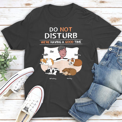 Do Not Disturb - Personalized Custom Unisex T-shirt