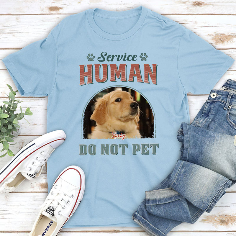 Service Human - Personalized Custom Unisex T-shirt