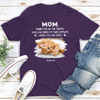 Makes Purr Complete - Personalized Custom Unisex T-shirt