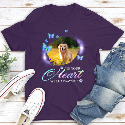 In Your Heart - Personalized Custom Unisex T-shirt