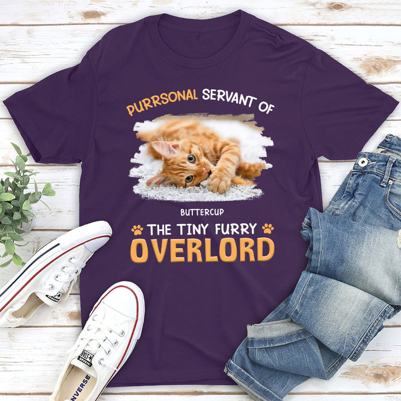 Servant Of Tiny Overlords - Personalized Custom Unisex T-shirt