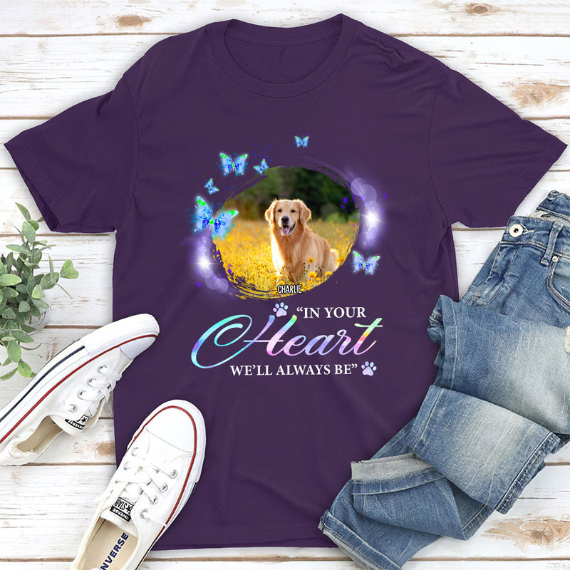 In Your Heart - Personalized Custom Unisex T-shirt