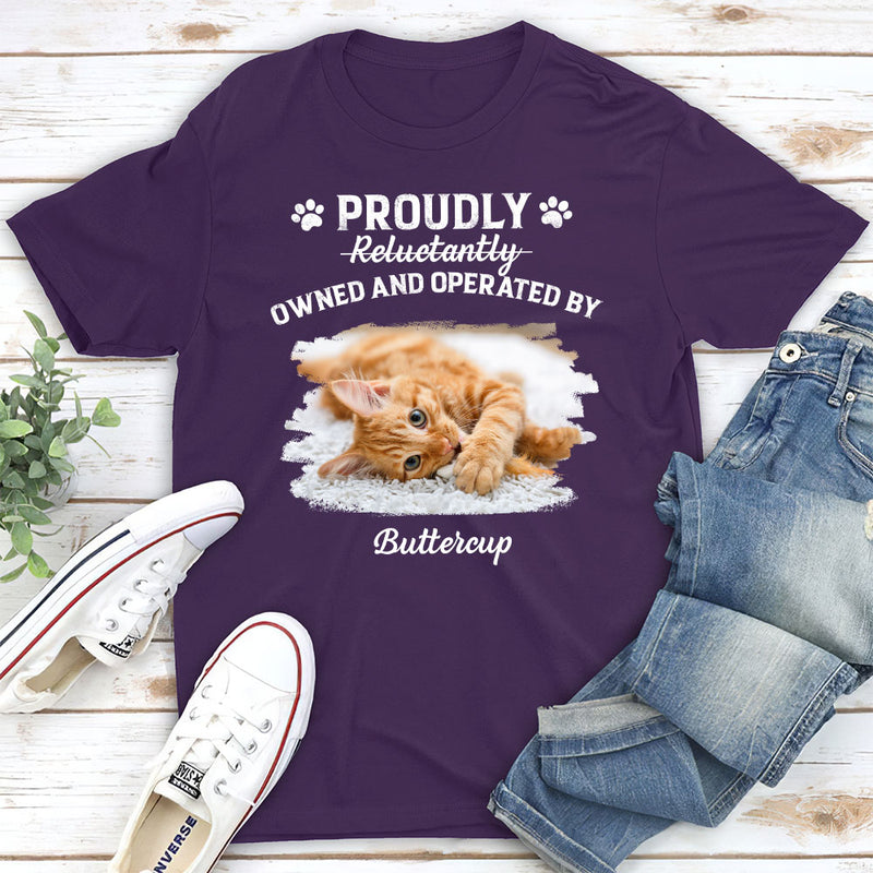 Proudly Operated By - Personalized Custom Unisex T-shirt