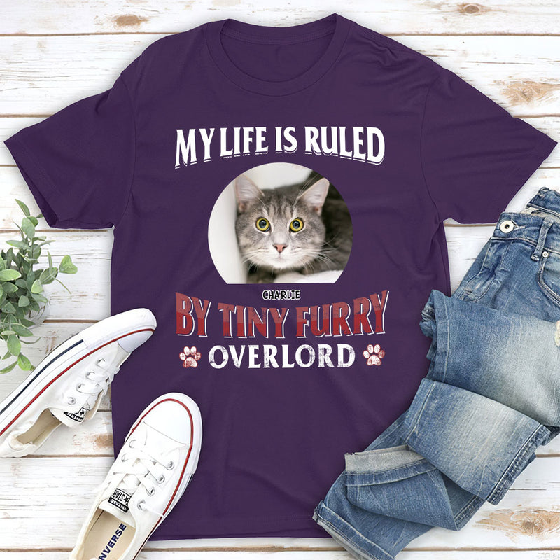 Tiny Furry Overlords - Personalized Custom Unisex T-shirt