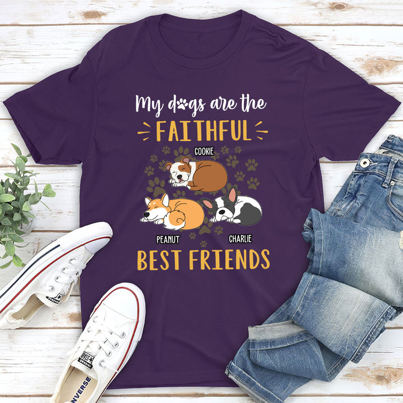 Dog Is Best Friend - Personalized Custom Unisex T-shirt