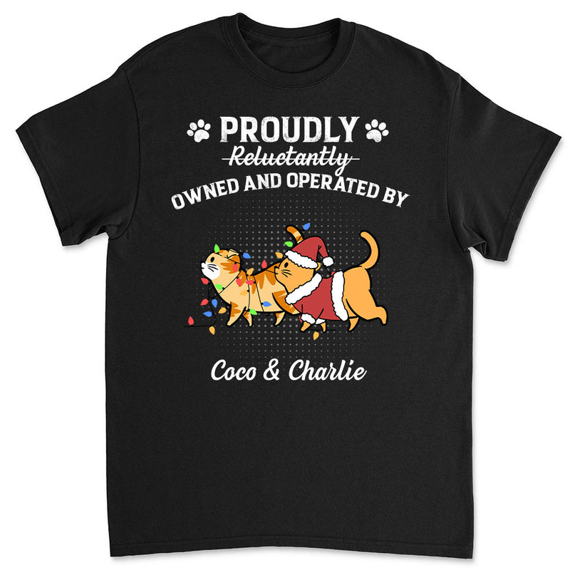 Proudly Operated By - Personalized Custom Unisex T-shirt