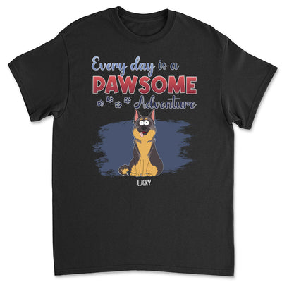 Every Day Adventure Dog Version - Personalized Custom Unisex T-shirt