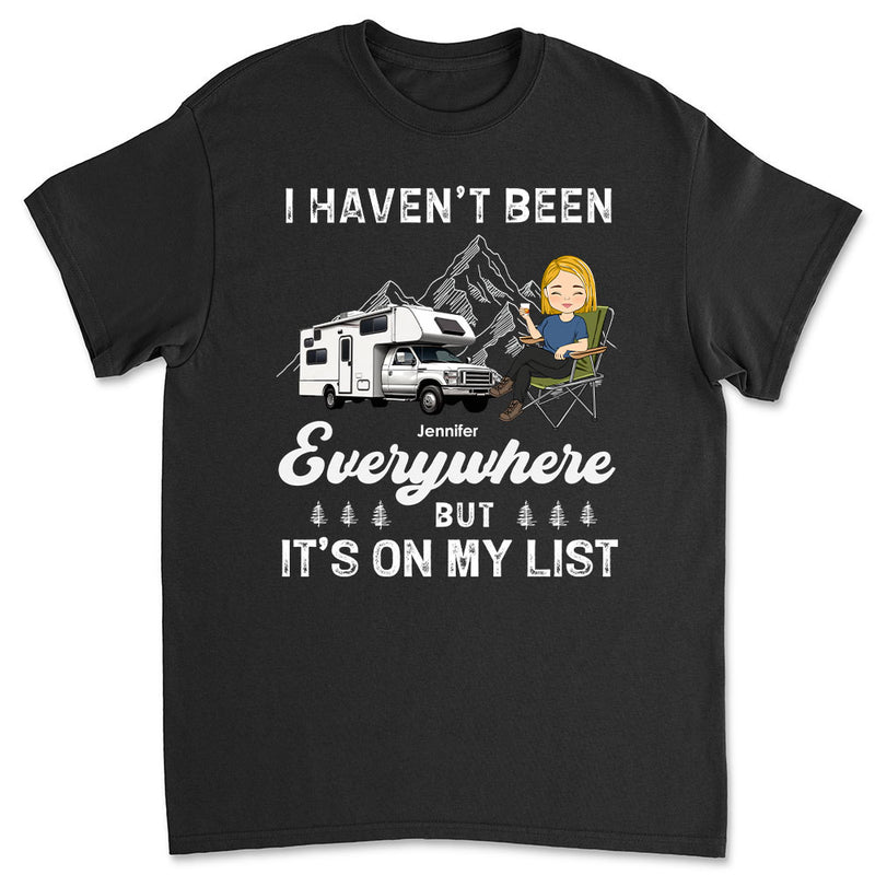 On My List - Personalized Custom Unisex T-shirt