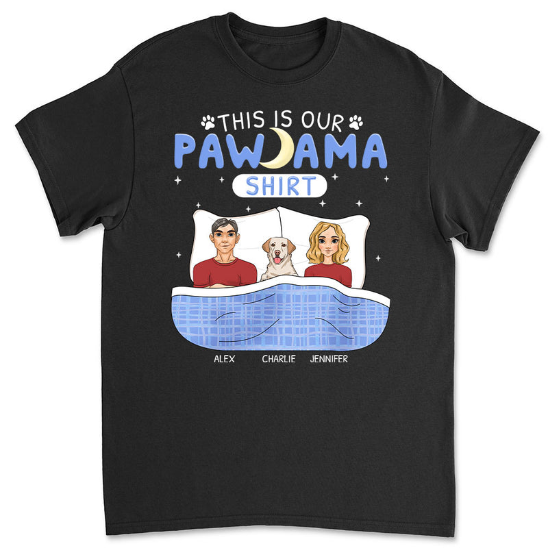 Pawjama Couple - Personalized Custom Unisex T-shirt