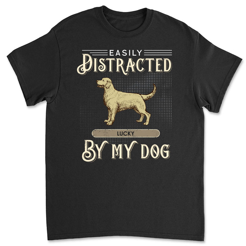 Protected By Vintage Dog - Personalized Custom Premium T-shirt