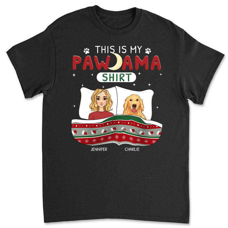 Pawfect Pawjama For Holiday - Personalized Custom Unisex T-shirt