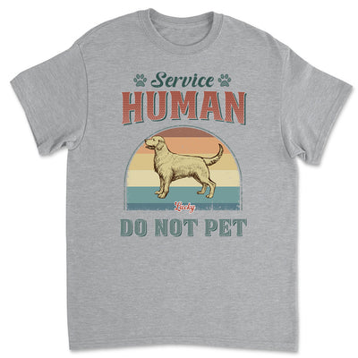 Service Human - Personalized Custom Unisex T-shirt