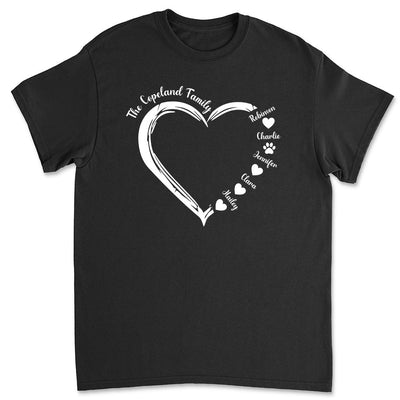 Heart Around You - Personalized Custom Premium T-shirt