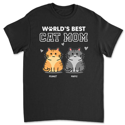 Best Mom Of Cat - Personalized Custom Premium T-shirt