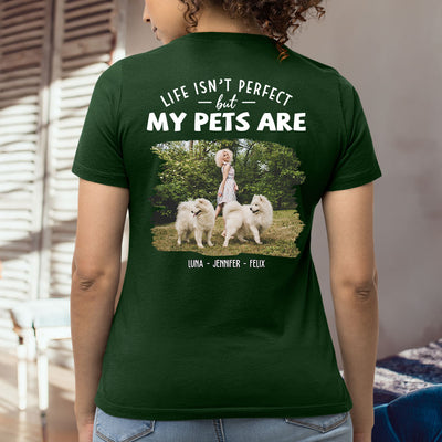 Perfect Dog Cat Photo - Personalized Custom Women's T-shirt