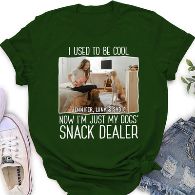 Just A Snack Dealer 2 Photo - Personalized Custom Women's T-shirt