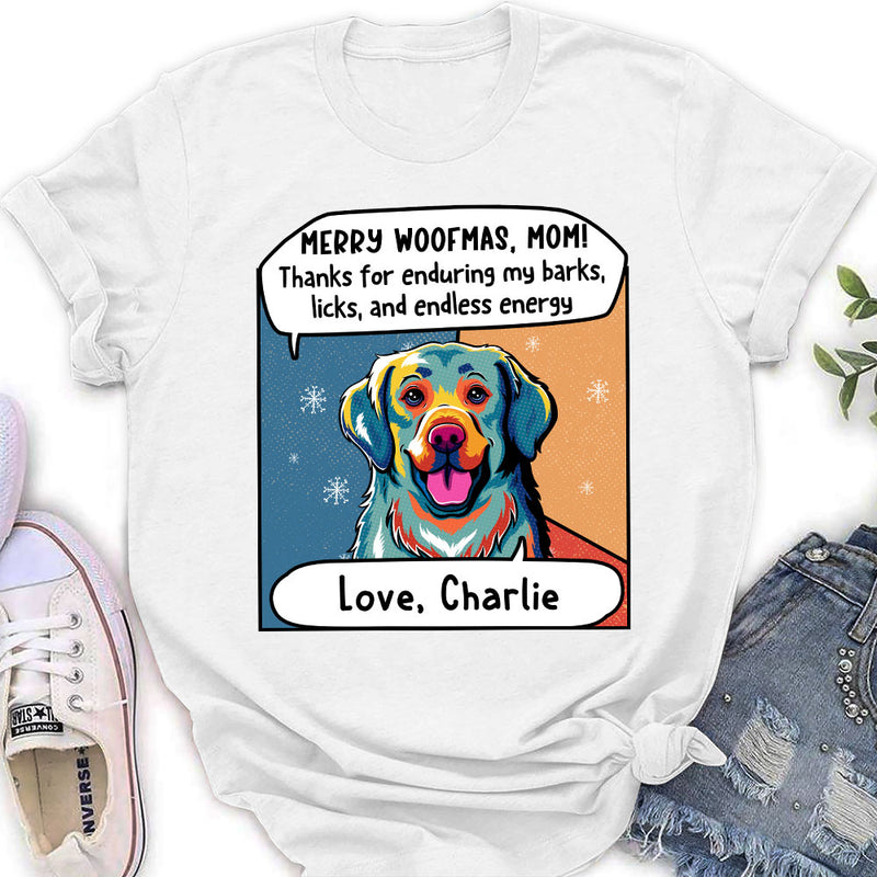 Enduring My Barks - Personalized Custom Women&