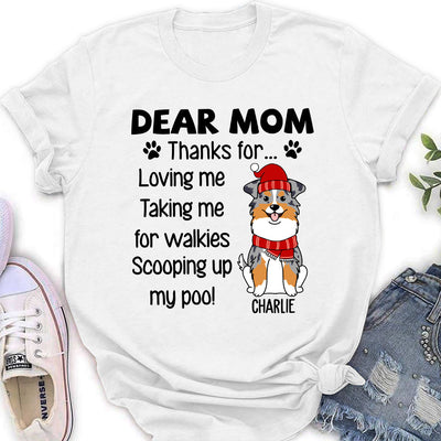 Thanks For Scooping Up - Personalized Custom Women's T-shirt