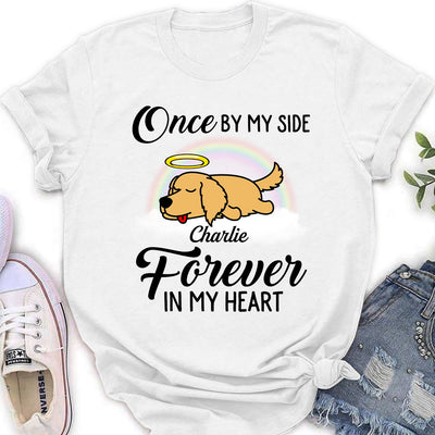 Once By My Side - Personalized Custom Women's T-shirt