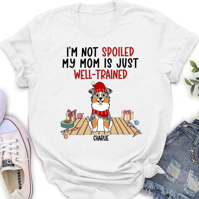 Well Trained Mom  - Personalized Custom Women's T-shirt