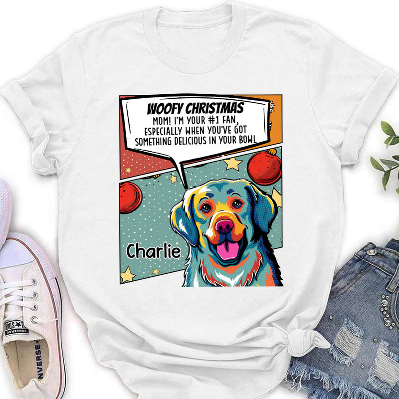 Dog Mom Big Fan  - Personalized Custom Women&